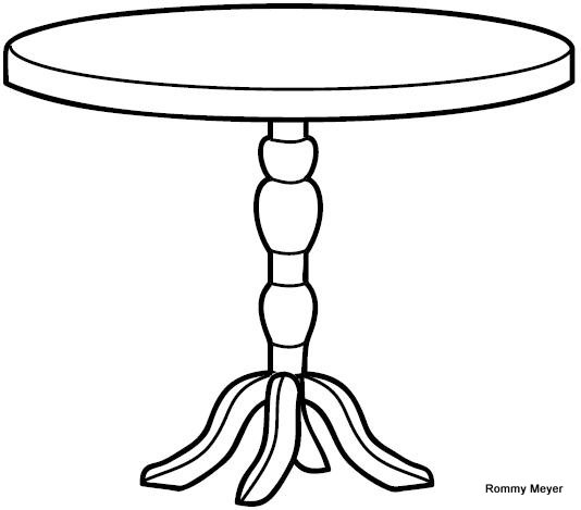 table top coloring pages - photo #44