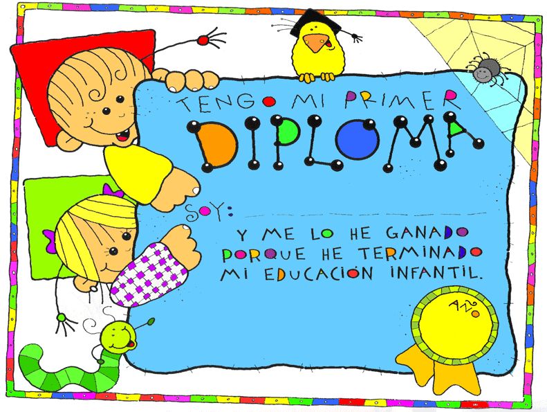 Poema para diploma de preescolar - Imagui